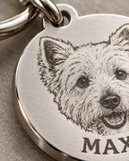 Llavero Personalizado para Mascotas con Foto y Nombre Linden™