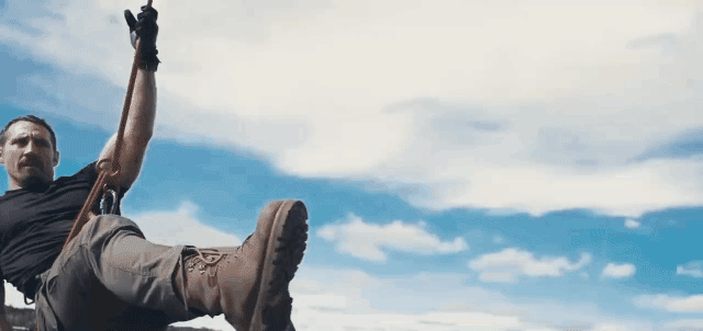 Pantalón en movimiento al aire libre
