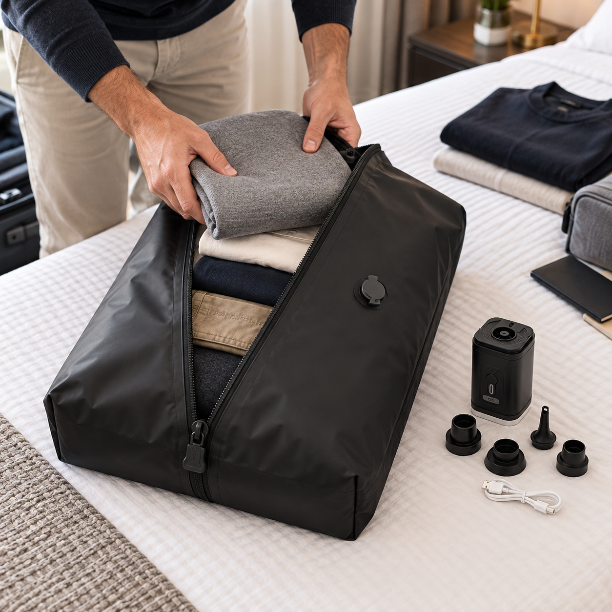 Bolsa de compresión Linden para viaje