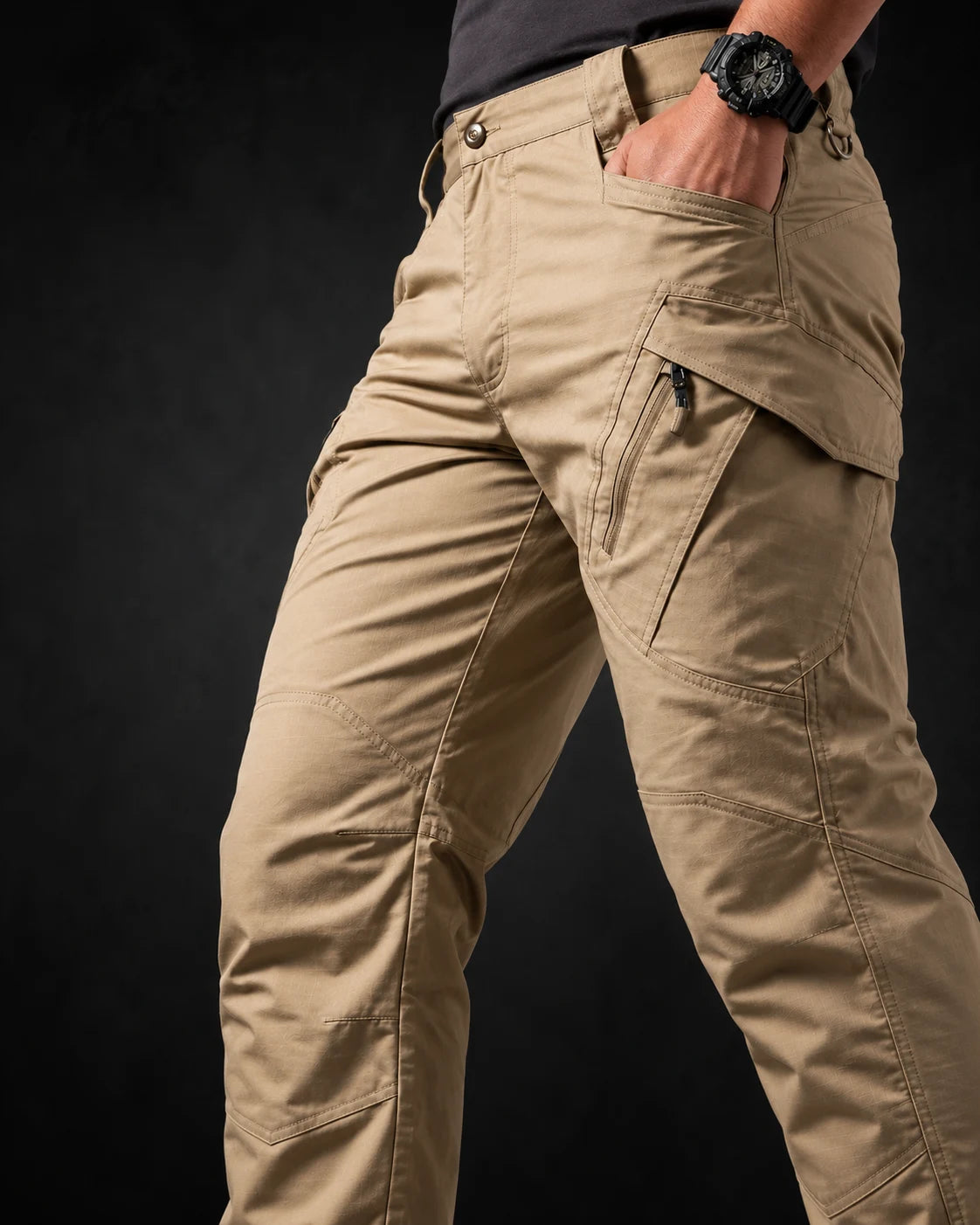 Pantalón cargo Linden: diseño multibolsillos